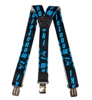 Topgal Lyžařské kšandy SKI černo modré