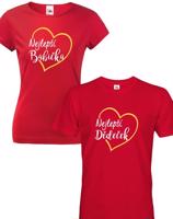 Trička pro nejlepšího dědečka a babičku - originální dárek k výročí nebo narozeninám