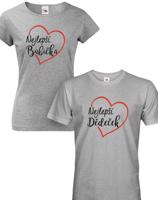 Trička pro nejlepšího dědečka a babičku - originální dárek k výročí nebo narozeninám