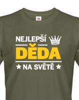 Trička pro nejlepšího dědečka na světě - originální dárek k narozeninám
