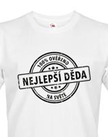 Trička pro nejlepšího dědečka na světě - originální dárek k narozeninám