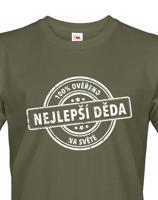 Trička pro nejlepšího dědečka na světě - originální dárek k narozeninám