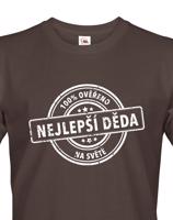 Trička pro nejlepšího dědečka na světě - originální dárek k narozeninám