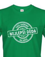 Trička pro nejlepšího dědečka na světě - originální dárek k narozeninám