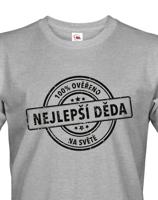Trička pro nejlepšího dědečka na světě - originální dárek k narozeninám