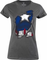 Tričko Captain America Inside S
