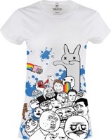 Tričko dámské Meme Legends