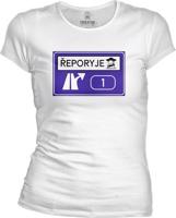 Tričko dámské Pavel Novotný - Cedule Řeporyje