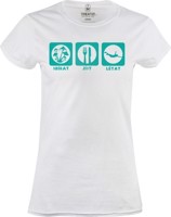 Tričko dámské Sbírat, jíst, létat