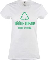 Tričko dámské Třiďte odpad