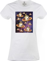 Tričko dámské Vesmírné morče