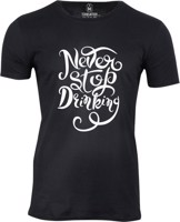 Tričko pánské Never stop drinking