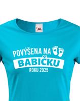 Tričko pro budoucí babičku roku 2025 - skvělý dárek