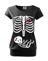 Tričko pro budoucí maminky kostřička děvčátko