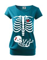 Tričko pro budoucí maminky kostřička děvčátko