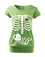 Tričko pro budoucí maminky kostřička děvčátko