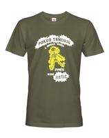 Tričko pro elektrikáře - Pokud tancuju a nehraje hudba, vypněte jistič