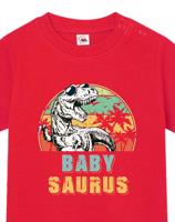 Tričko pro miminka s potiskem Babysaurus