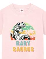 Tričko pro miminka s potiskem Babysaurus