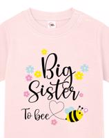 Tričko pro miminka s potiskem Big sister to bee