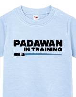 Tričko pro miminka s potiskem Padawan pro fanoušky Star Wars