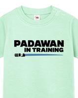 Tričko pro miminka s potiskem Padawan pro fanoušky Star Wars