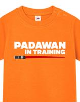 Tričko pro miminka s potiskem Padawan pro fanoušky Star Wars