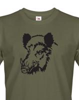 Tričko pro myslivce Prase divoké - ideální dárek