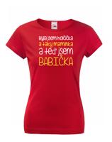 Tričko pro s potiskem pro babičku - skvělý narozeninový dárek