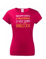 Tričko pro s potiskem pro babičku - skvělý narozeninový dárek