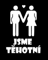 Tričko pro těhotné "Jsme těhotní" - ideální dárek pro nastávající maminku