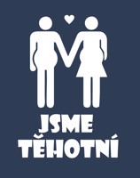 Tričko pro těhotné "Jsme těhotní" - ideální dárek pro nastávající maminku
