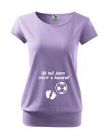 Tričko pro těhotné Už teď jsem mistr v kopané