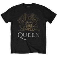 Tričko Queen Černo Zlaté Velikost: XXL