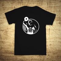 Tričko s motivem Bodybuilding