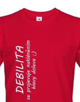 Tričko s motivem Debilita