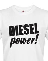 Tričko s motivem Diesel power!