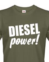 Tričko s motivem Diesel power!