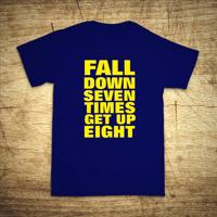 Tričko s motivem Fall down