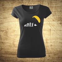 Tričko s motivem Paragliding evolution