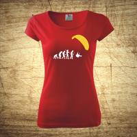 Tričko s motivem Paragliding evolution