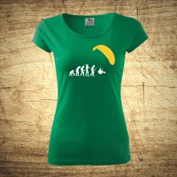 Tričko s motivem Paragliding evolution