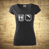 Tričko s motivem Problem? Solved