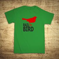 Tričko s motivem Rail Bird