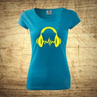 Tričko s motivem Sluchátka 4