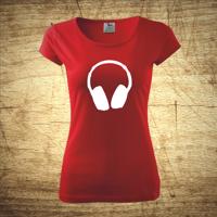 Tričko s motivem Sluchátka 8