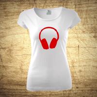 Tričko s motivem Sluchátka 8