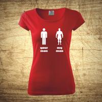 Tričko s motivem Your man, my man