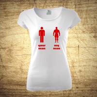 Tričko s motivem Your man, my man