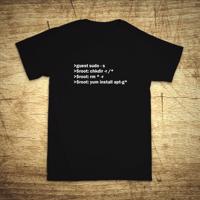 Tričko s motívom Code